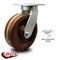 Service Caster 12'' Extra Heavy Duty High Temp Phenolic Wheel Swivel Caster with Swivel Lock CRAN-SCC-KP92S1230-PHRHT-BSL - alternate 3